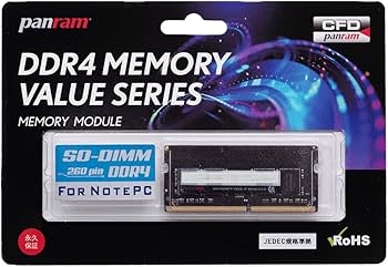 Amazon | CFD販売 ノートPC用 メモリ PC4-21300(DDR4-2666) 16GB×1枚