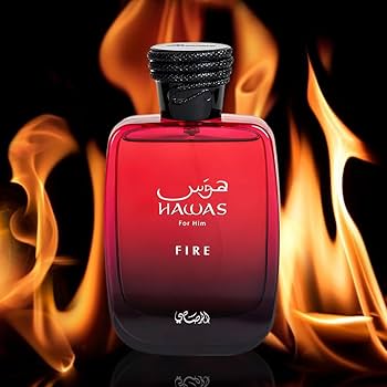 RASASI Hawas Fire Eau De Parfum Spray 100ML(3.4 Oz) - Bold Long