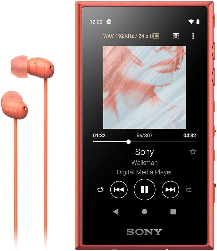 SONY NW-A105 レッド 16GB デジタルオーディオプレーヤー Amazon.co.jp