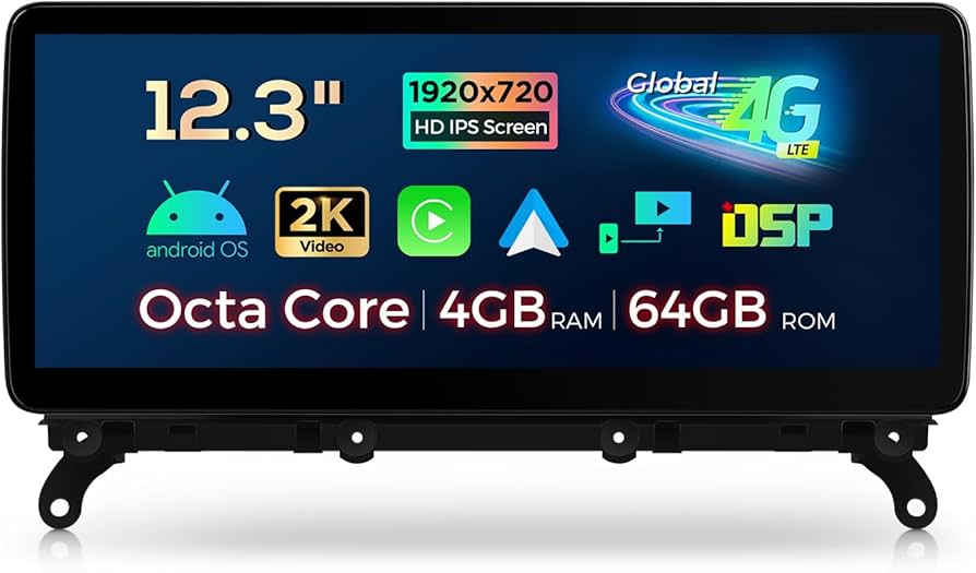 Amazon.com: XTRONS 12.3 Inch Android 14 Car Stereo for BMW X3 F25