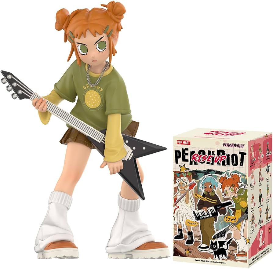 Amazon | POP MART Peach Riot Rise Up シリーズ【1ピース】 ポップ