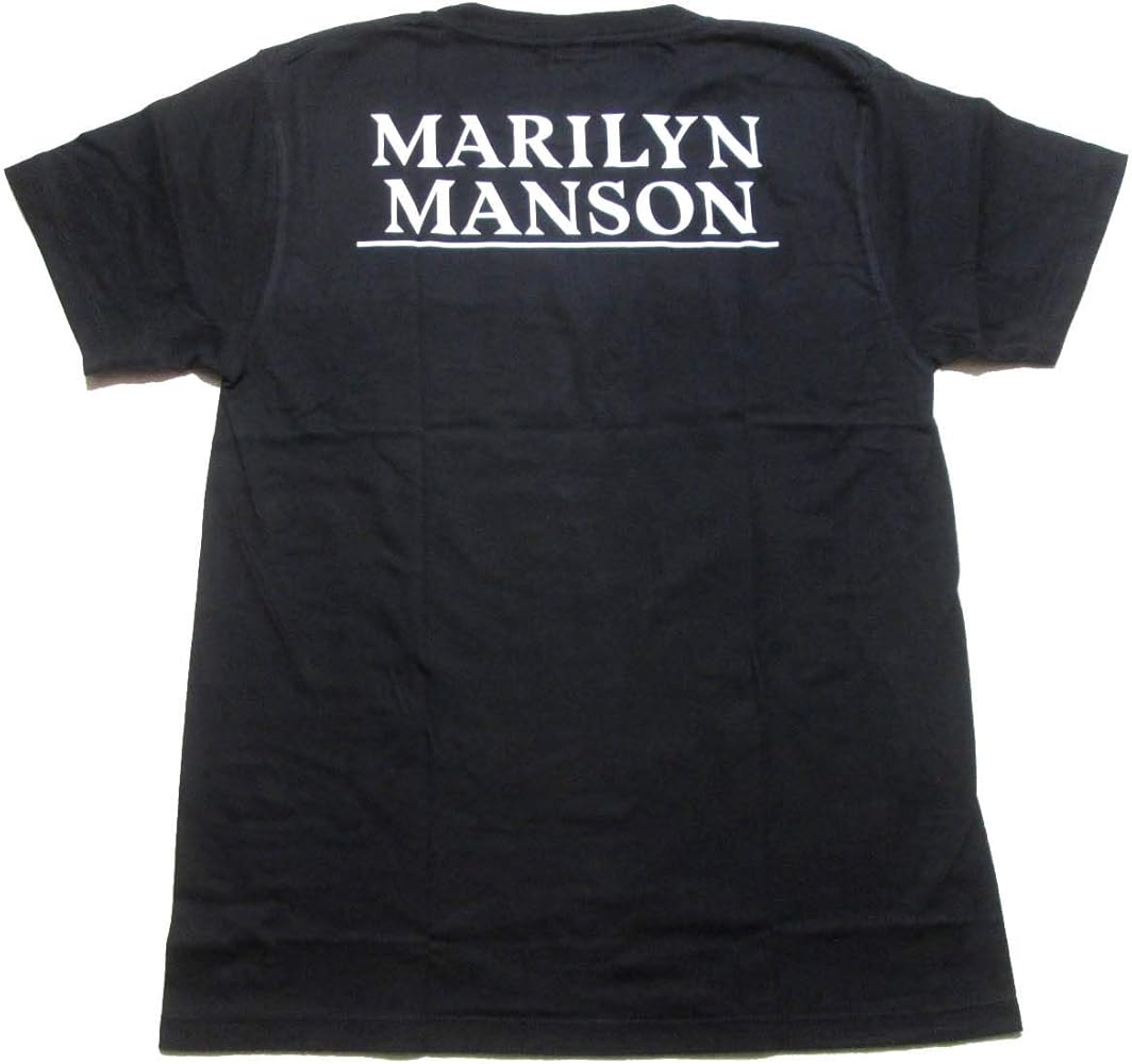 Amazon | マリリン・マンソン MARILYN MANSON バンドTシャツ 439 (M