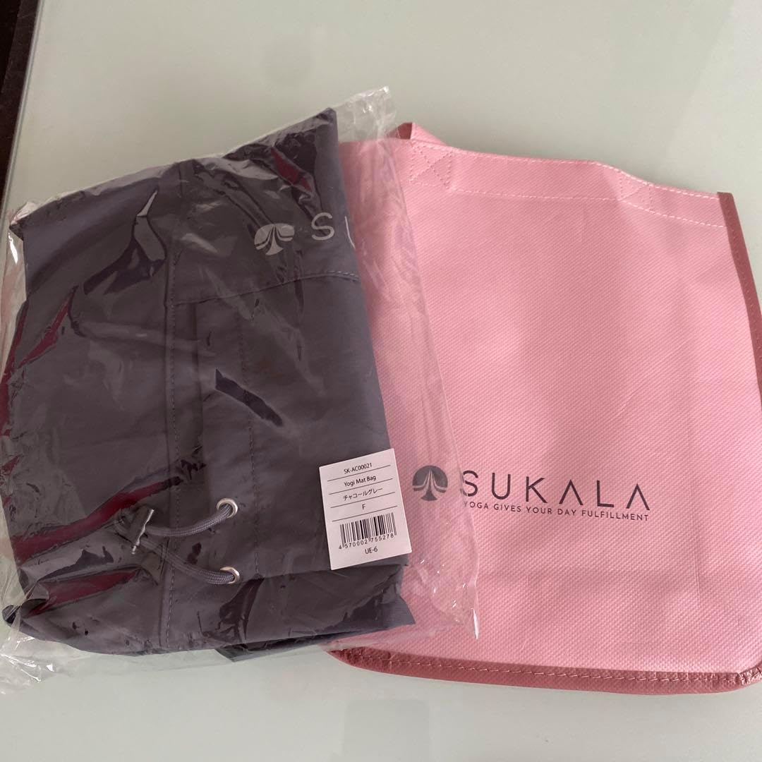SUKALA LAVA 良い ピンク ローズ ヨガマット 収納バッグ付き