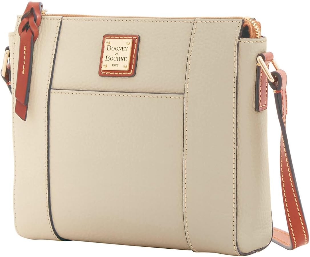 Dooney & Bourke Handbag, Pebble Grain Lexington Crossbody - Bone