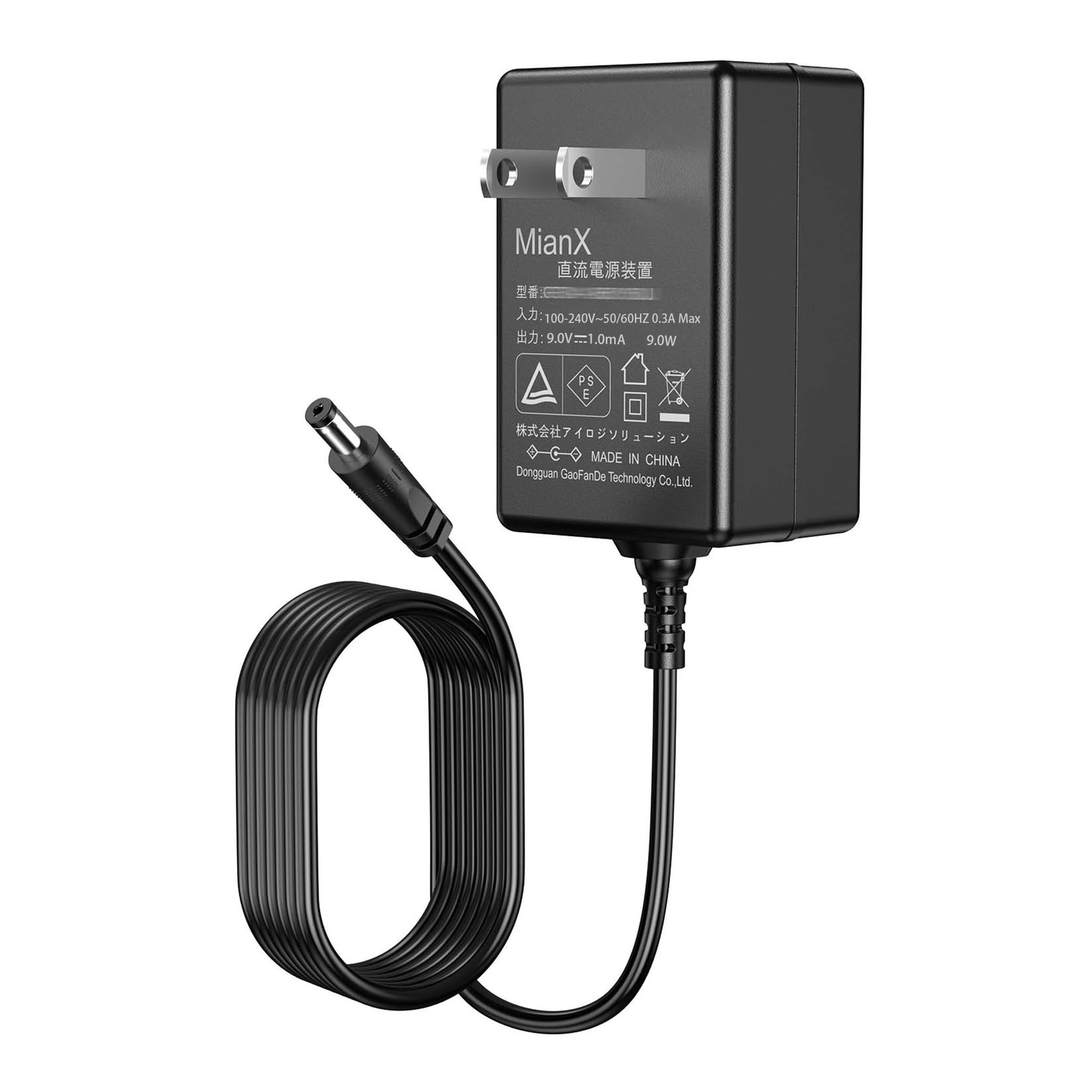 Amazon.co.jp: BOSS ボス用のACアダプター PSA-100S2 Punasi 9V 1A AC