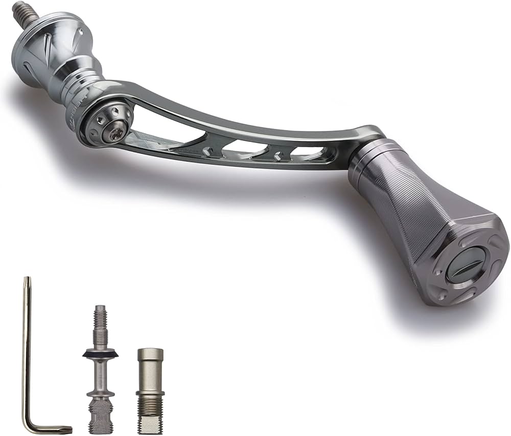 Amazon.co.jp: HEIGHTEN 56mm リール ハンドル 23mmノブ搭載 シマノ