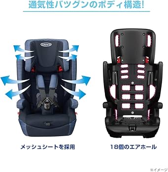 Amazon | GRACO (グレコ) チャイルド&ジュニアシート シートベルト固定