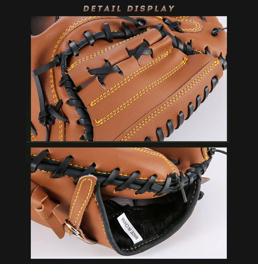 Amazon | 軟式野球 キャッチャーミット左投げ用、厚いPVCベースボール