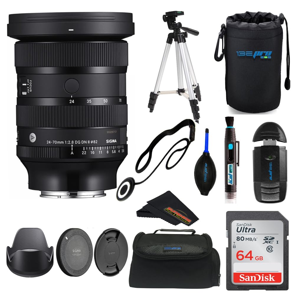 Amazon.com : Sigma 24-70mm f2.8 DG DN II Art Lens for Sony E with