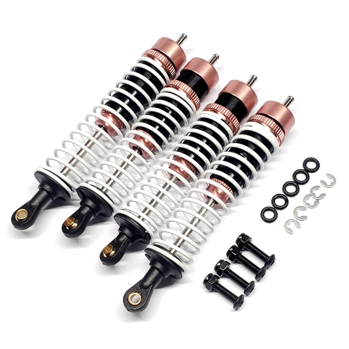 Amazon | KF OPパーツ アルミ オイルダンパー 4本セット タミヤ 1/12
