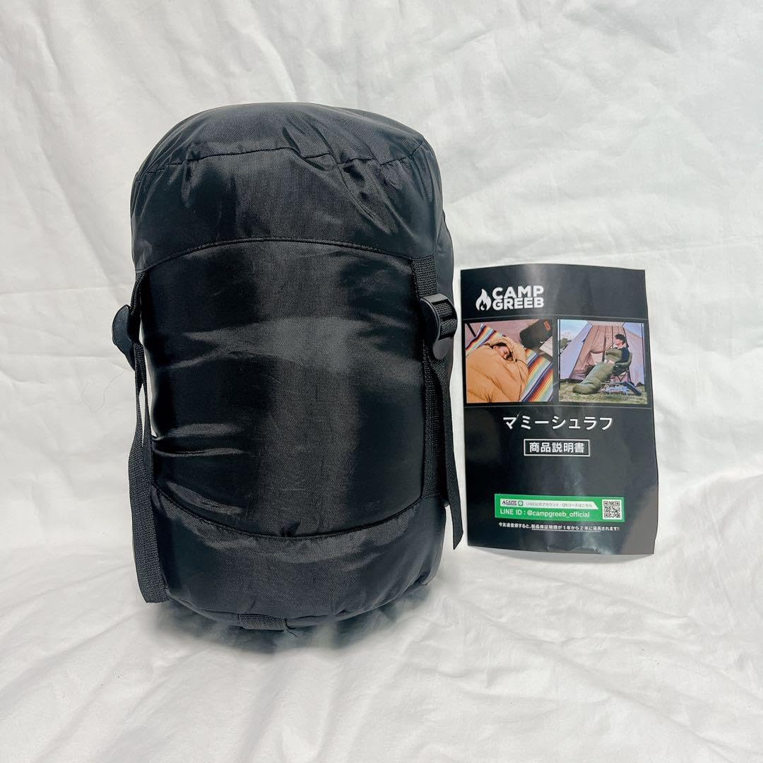 ❣️人気❣️シュラフ ??シュラフ 春夏用 寝袋 ダウン マミー型 グース