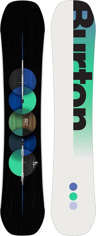 Amazon | Burton メンズ カスタム キャンバー スノーボード 156cm