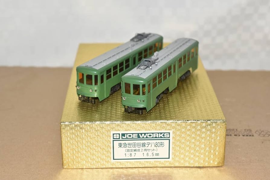 Amazon | 東急世田谷線 デハ80 2両セット ＠ JOE WORKS