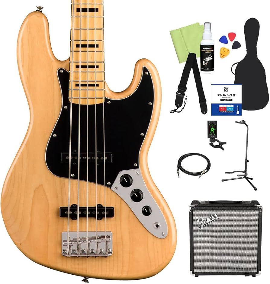 Amazon | Squier by Fender Classic Vibe 70s Jazz Bass V 5弦ベース