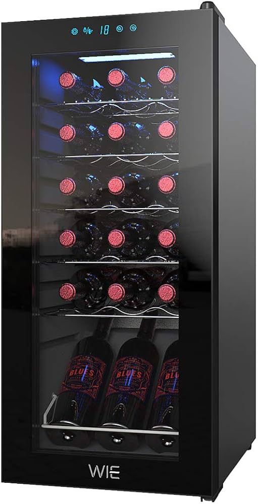 Amazon.co.jp: WIE ワインセラー 18本収納 省エネ エコ 振動抑制 恒温