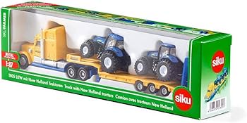 Amazon.co.jp: ジク (SIKU) ニューホランド トレーラートラクター2台