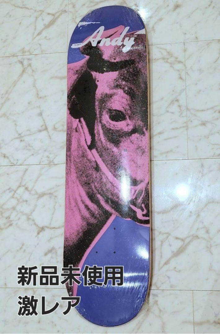 新品 ALIAN WORKSHOP アンディーウォーホル スケートボードデッキ 限定