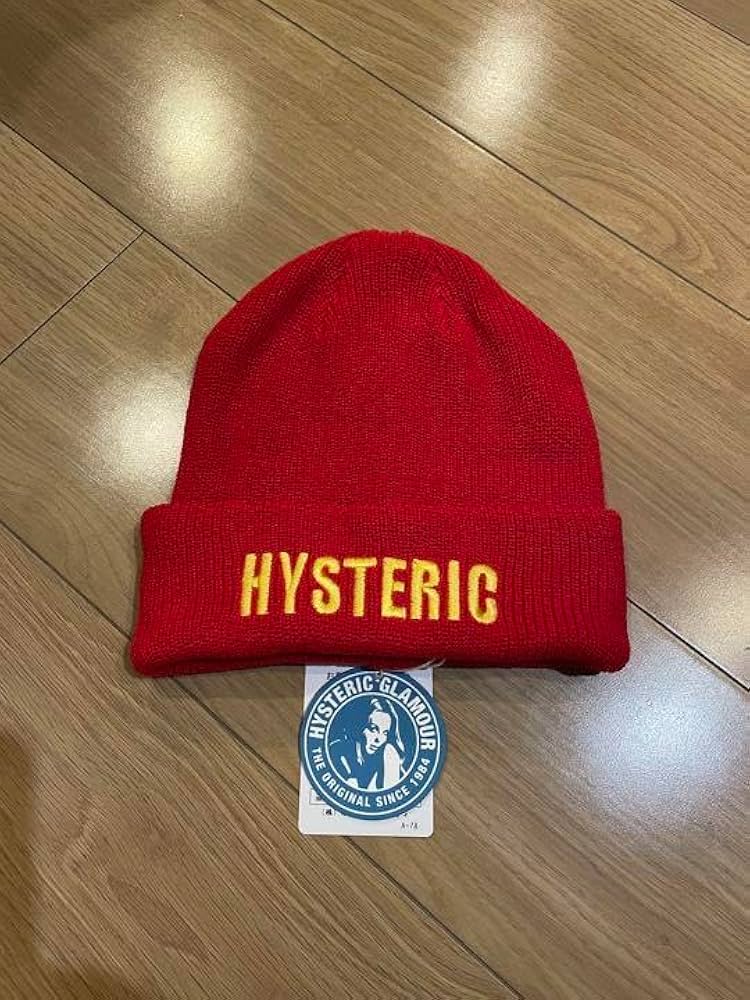Amazon.co.jp: ヒステリックグラマーニット帽ビーニーキャップhysteric