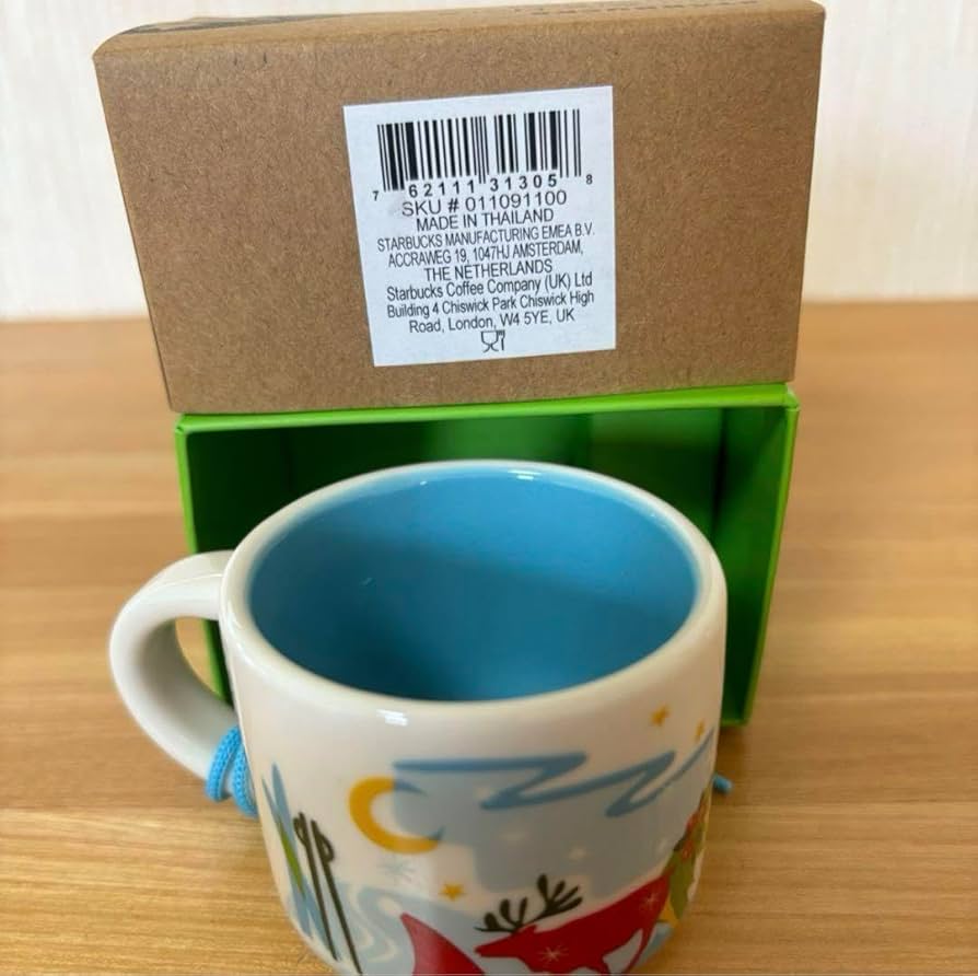Amazon.co.jp: スタバ ご当地マグ オーナメント クリスマス ミニ