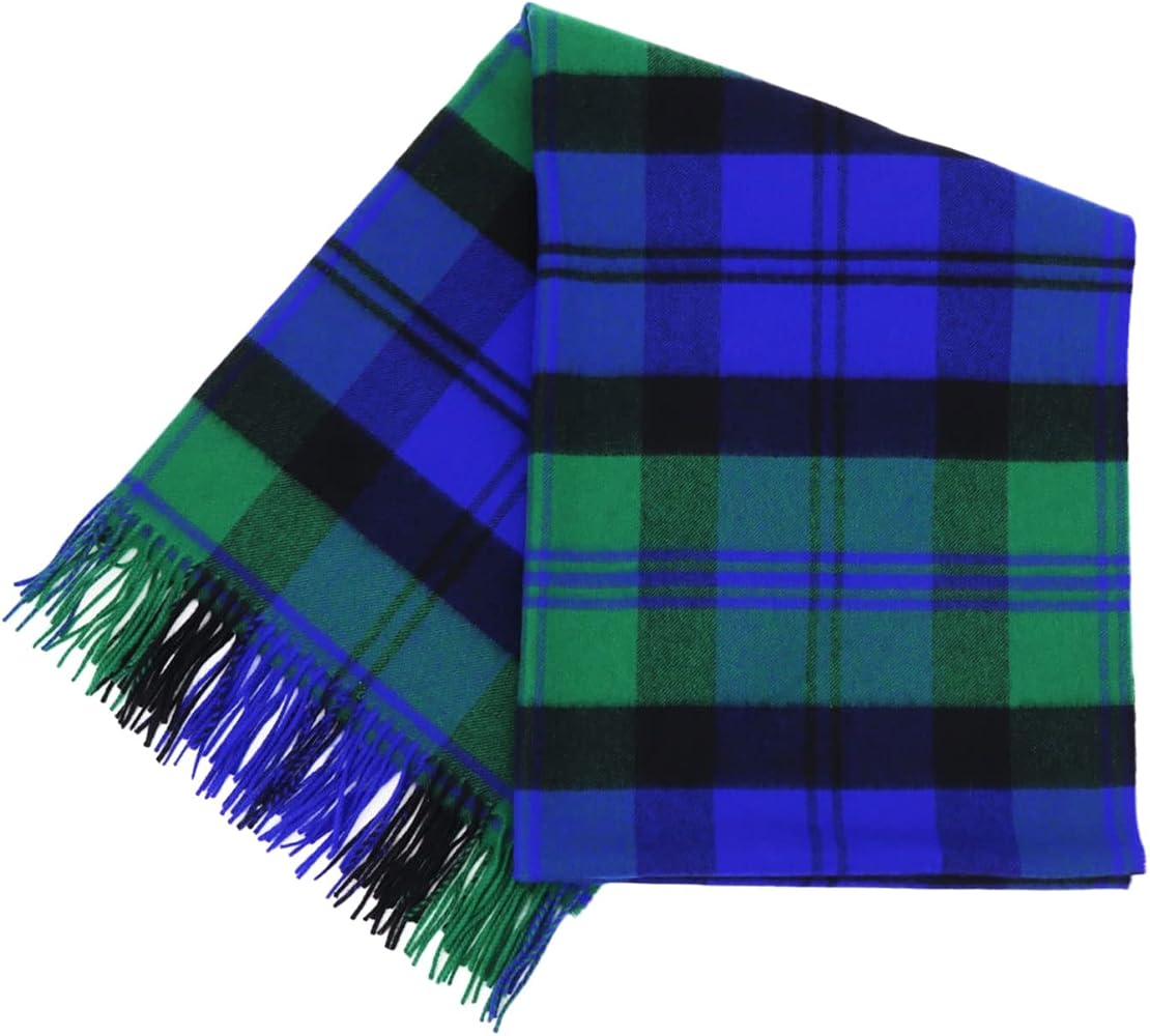 Amazon | ジョンストンズオブエルガン ストール カシミア100% タータン