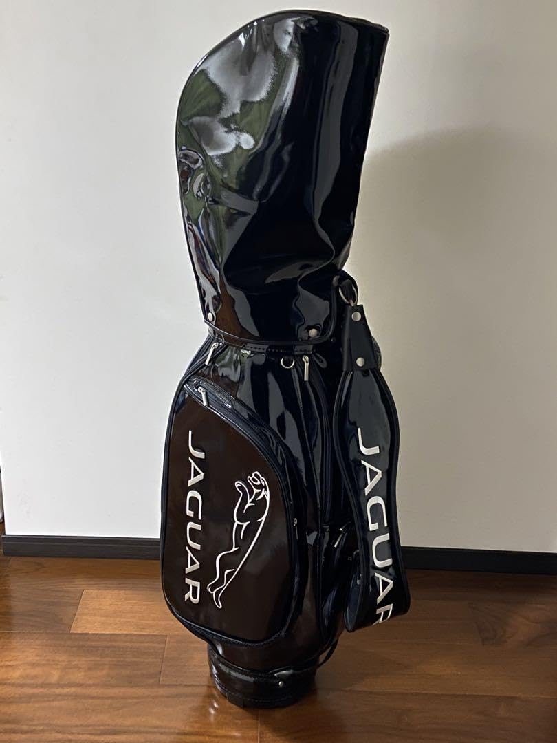 JAGUAR ジャガー キャディバッグ ゴルフバッグ フード付き JAGUAR