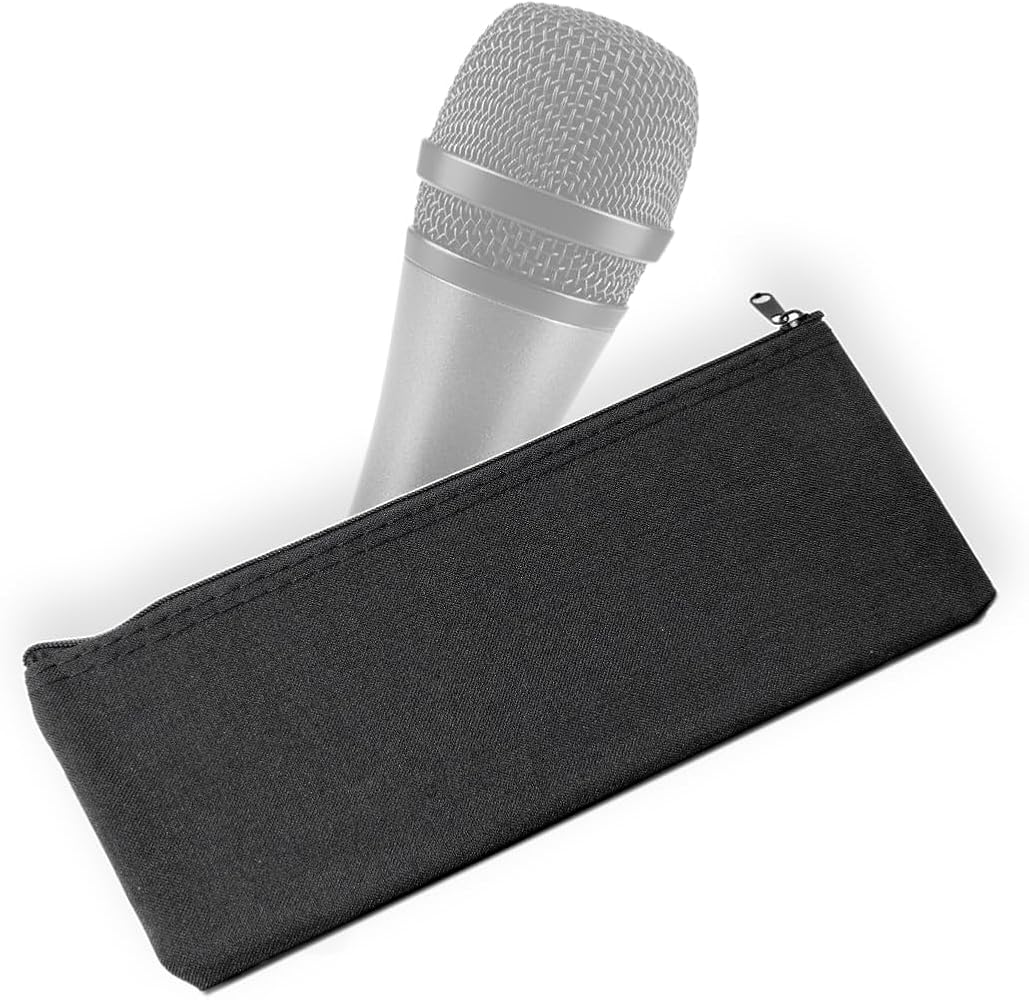 Amazon.co.jp: ブラックジッパーマイクバッグ、Sennheiserハンドヘルド
