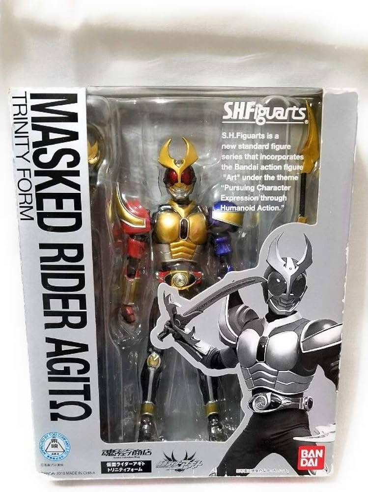 598 未開封 真骨彫 仮面ライダーアギト トリニティフォーム 輸送箱付