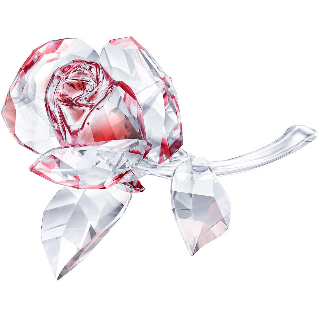Amazon.com: Swarovski Blooming Rose Red Figurine, Crystal, Bright
