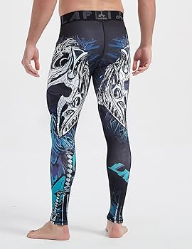 Amazon.com: LAFROI Men's Quick Dry Cool Compression Fit Tights
