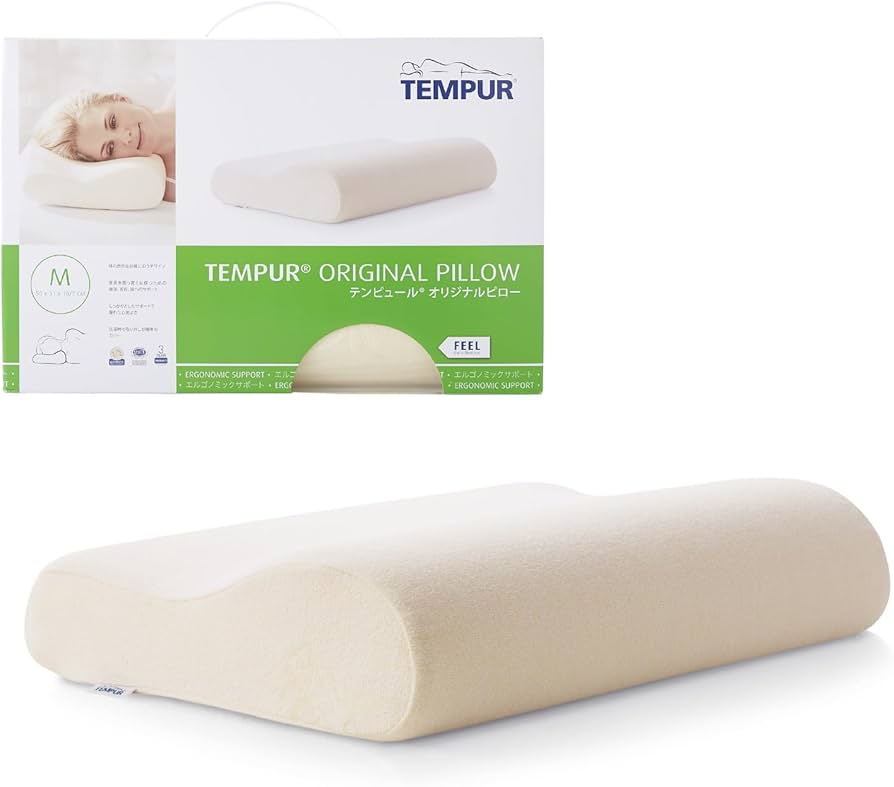 Amazon.co.jp: Tempur Pillow Original Pillow Ivory Firm Low