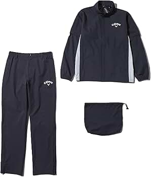 Amazon | [キャロウェイ] 定番 ゴルフセットアップ レインウェア (耐