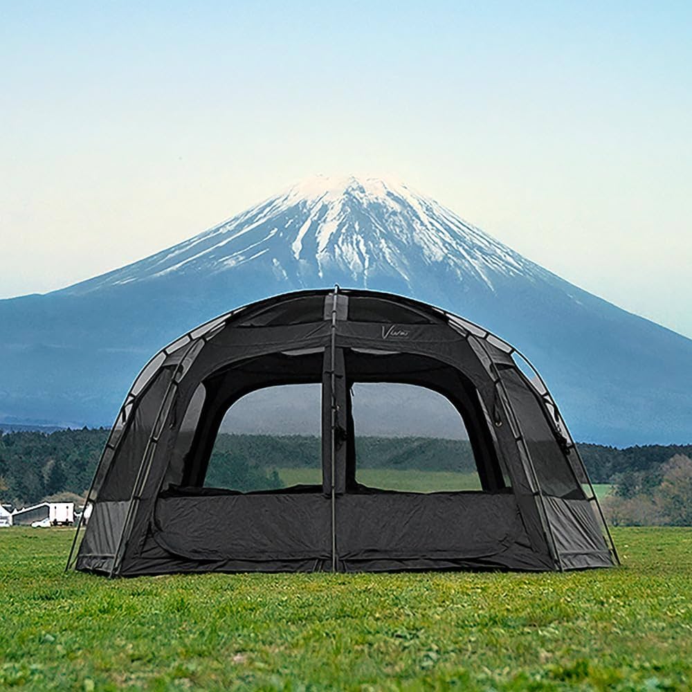 Amazon.co.jp: KZM OUTDOOR ビバドームシェルタープライム ブラック