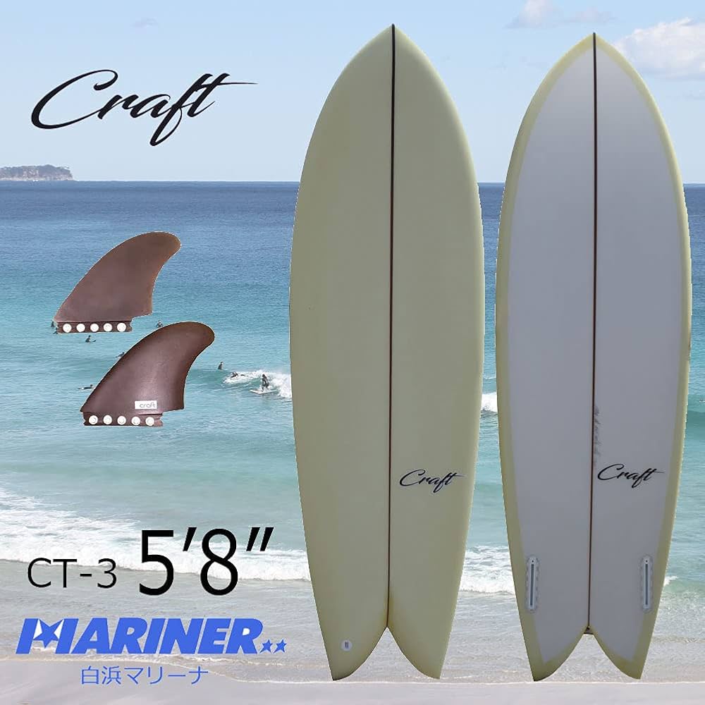 Amazon | サーフボード ショートボード ハダ クラフト Craft CT-3 5'8