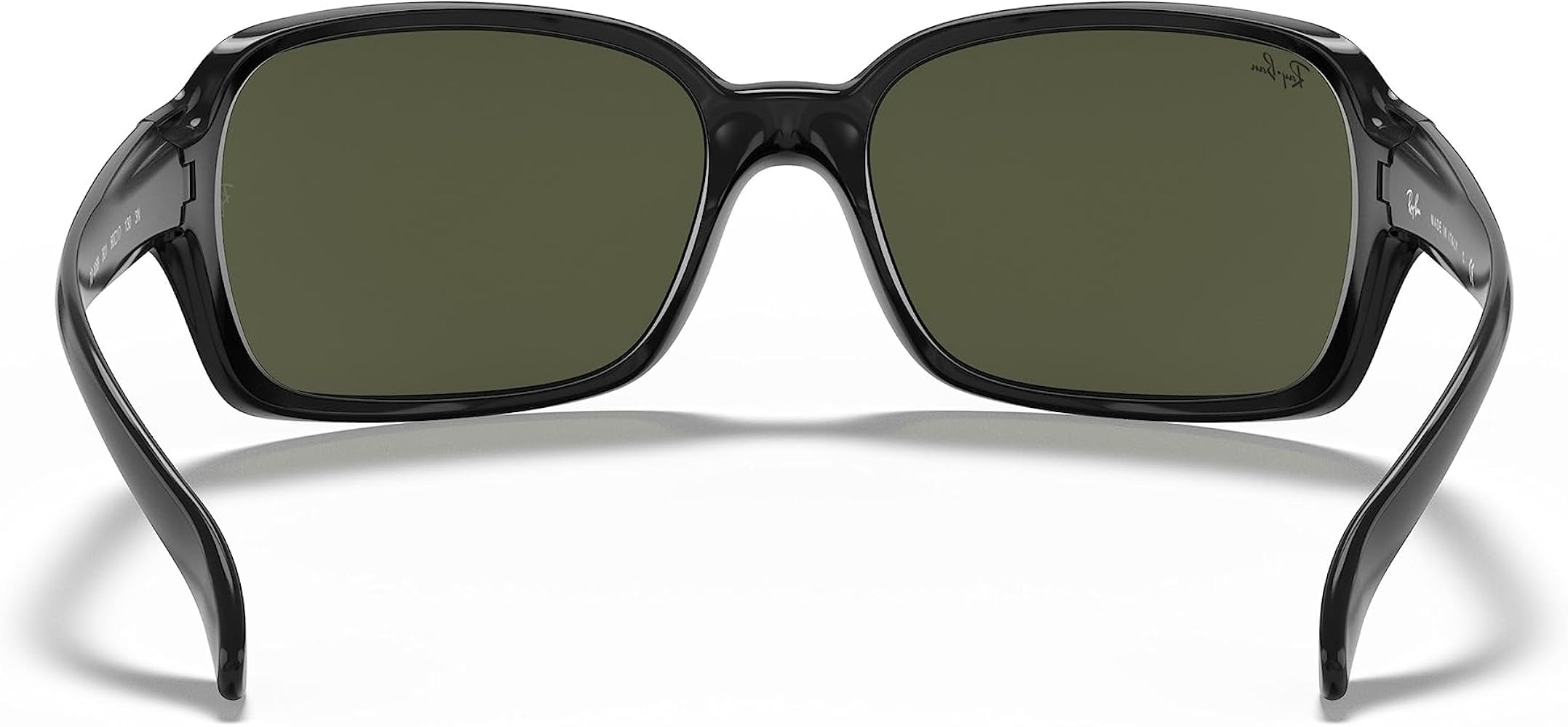 Amazon.com: Ray-Ban Sunglasses RB 4068 Shiny Black : Clothing