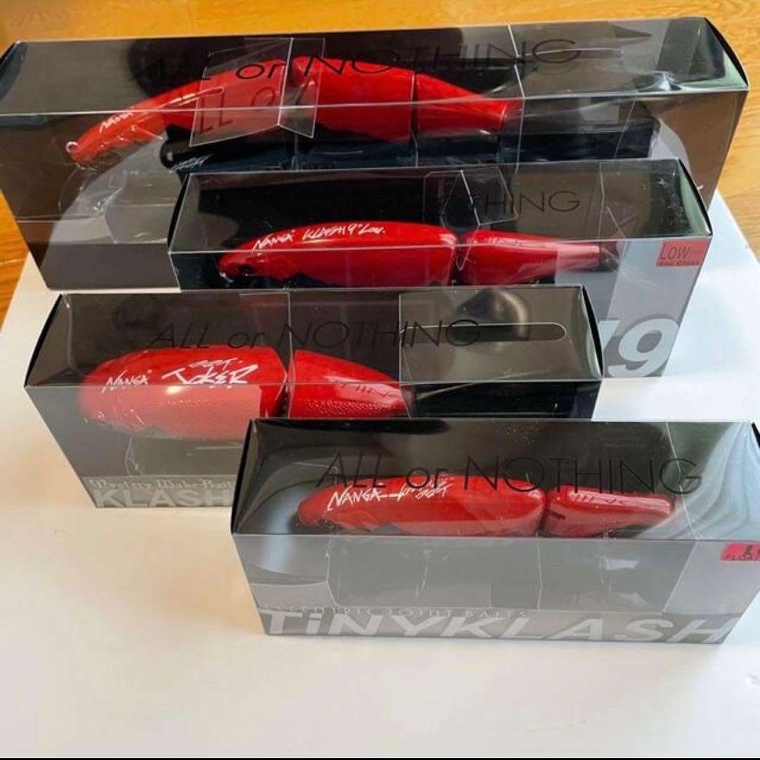 nanga drt ルアー4種セット マウンテンレッドDRT✖︎NANGA 限定ルアー