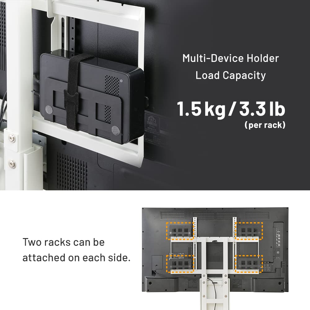 Amazon.co.jp: WALL(ウォール) マルチデバイスホルダー ラック4個 +