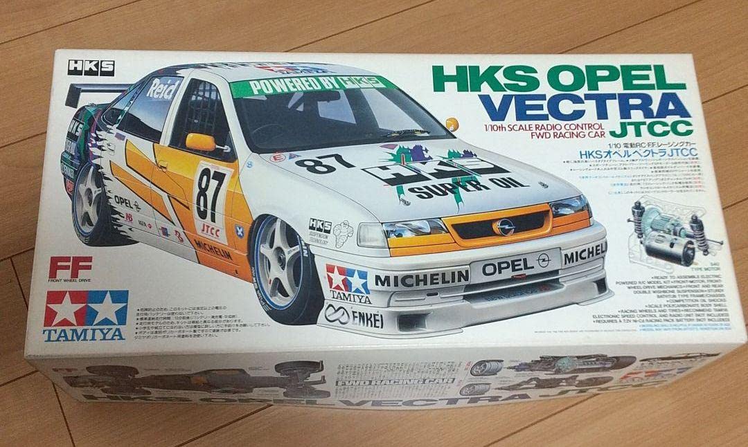 TAMIYA ラジコンカー1/10HKSオペルベクトラ タミヤHKSオペルベクトラ