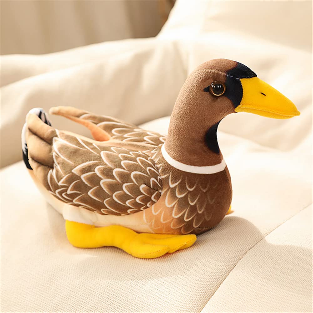 Amazon.com: JIANEEXSQ Realistic Mallard Duck Plush Stuffed Animal