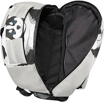 Amazon.com: Wamika Siberian Husky Puppy Backpacks for Kids Women