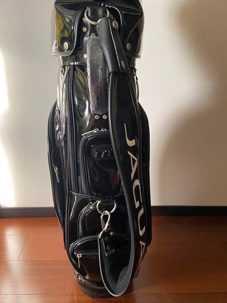 JAGUAR ジャガー キャディバッグ ゴルフバッグ フード付き JAGUAR