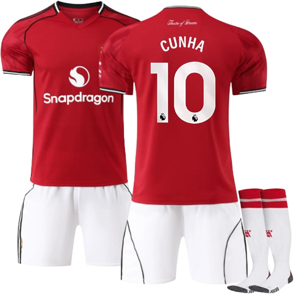 25/26 マンチェスター・U 2nd 長袖 ユニフォーム クーニャ 10 25/26