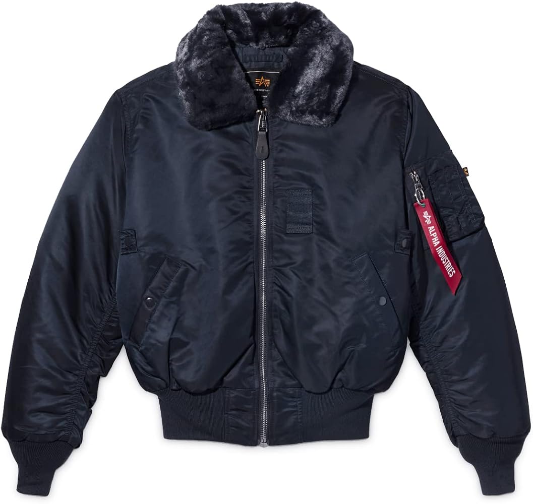 Amazon.co.jp: Alpha Industries メンズ B-15 フライトジャケット US