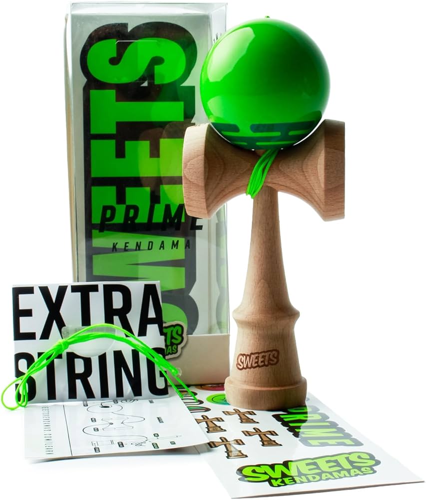 Amazon | Sweets Kendamas PRIME RADAR Green | けん玉 | おもちゃ