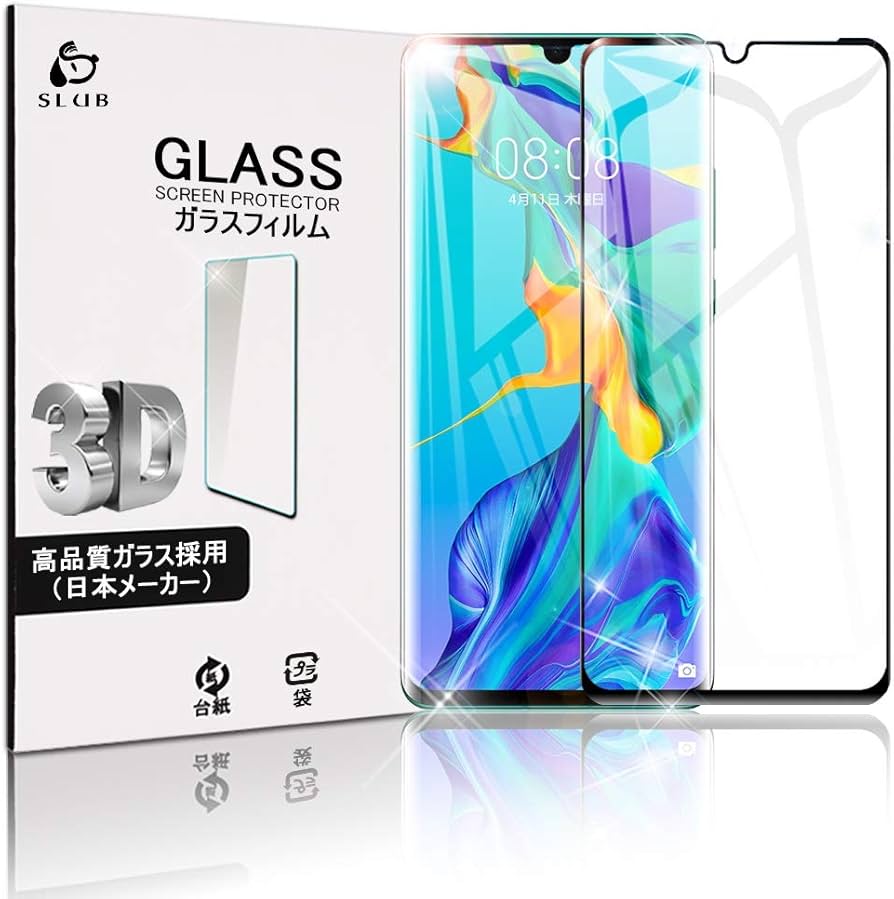 Amazon | SLuB P30 Pro HW-02L 全面保護フィルム P30 Pro 液晶保護