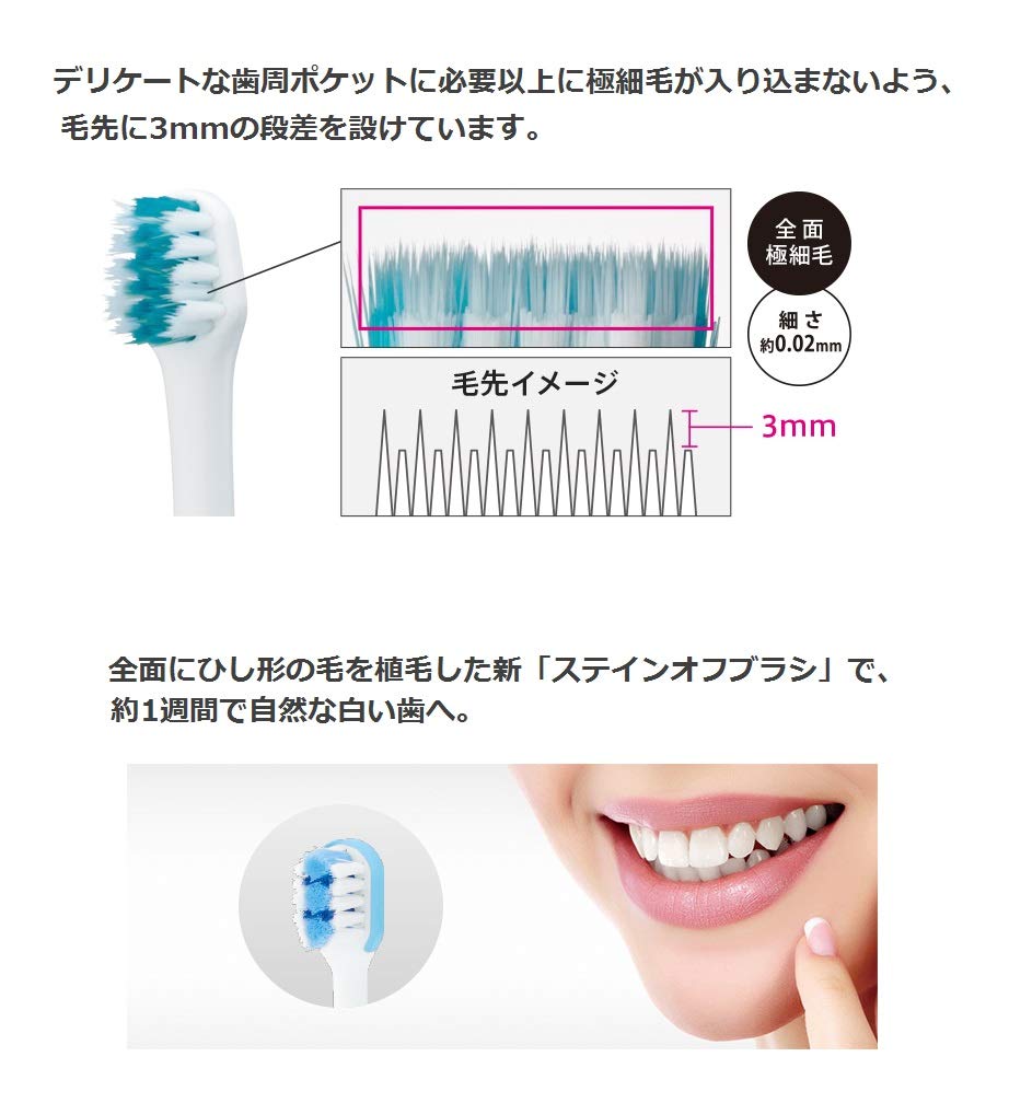 Amazon.co.jp: パナソニック 電動歯ブラシ ドルツ ピンク EW-DL34-P