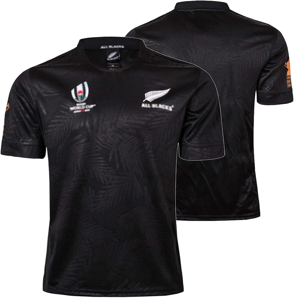 Amazon | [zmoo] 2019 ニュージーランド オール ブラックス黒ホーム