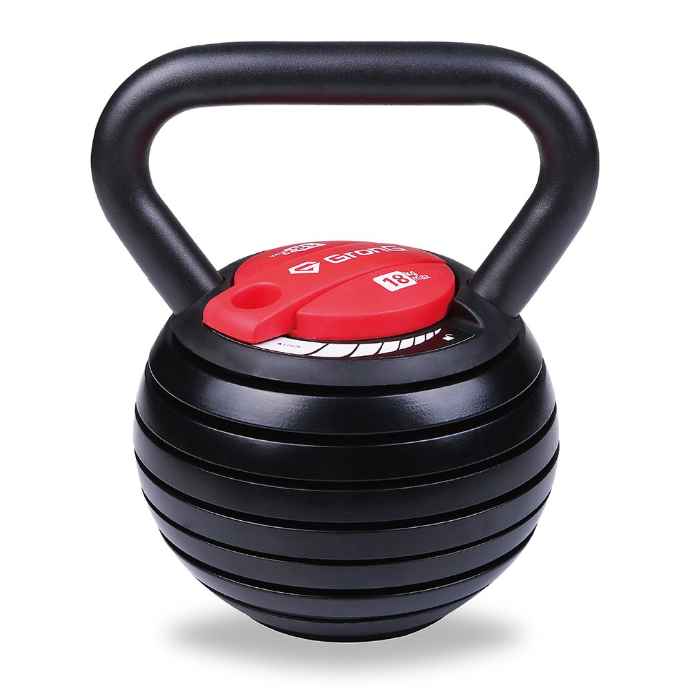 Amazon | GronG(グロング) 可変式 ケトルベル ダンベル 3.6kg～18kg