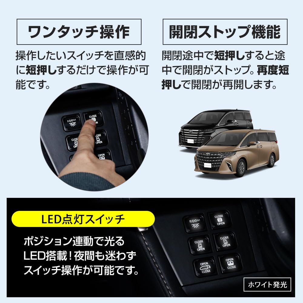 Amazon | シェアスタイル アルファード ヴェルファイア 40系 スライド