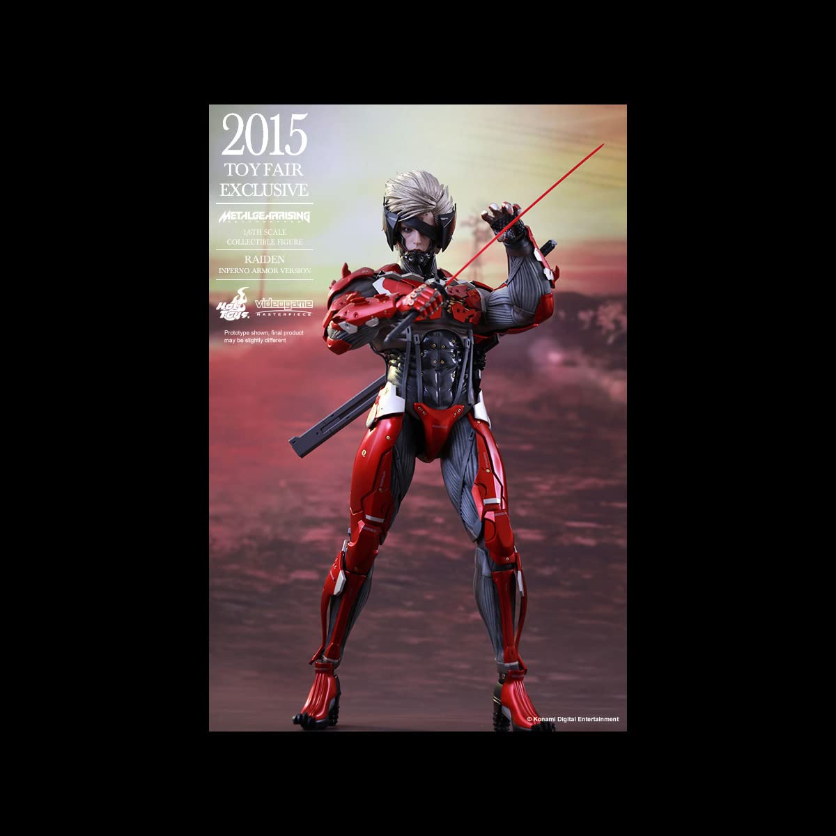 ホットトイズ メタルギア ライジング 1/6 雷電 スペシャルエディション