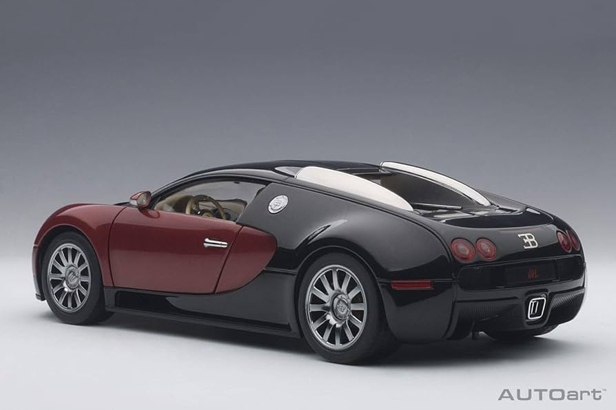 Amazon.co.jp: AUTOart 1/18 ブガッティ ヴェイロン #001 レッド